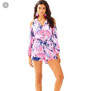 Sunny Shoulder Elsa Romper